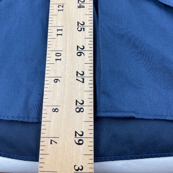 Perry Ellis Button Up Shirt Mens Medium Blue Non Iron - Picture 5 of 7
